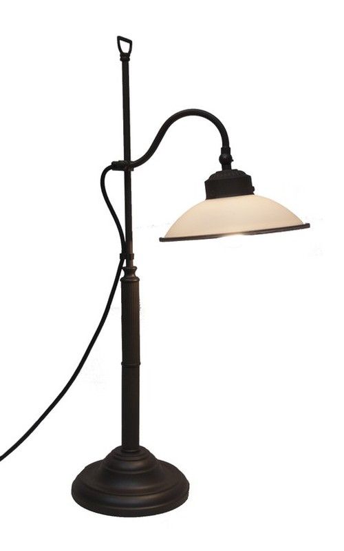 Lampada da tavolo da ufficio con snodo sferico Ivintage