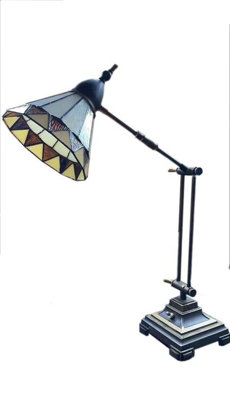 Tiffany Compact Series II Flexo Table Lamp Tiffan and Light