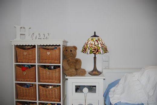 Tiffany portable table lamp diameter 30cm Tiffan and light