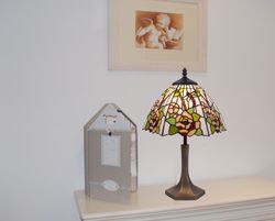 Tiffany portable table lamp diameter 30cm Tiffan and light