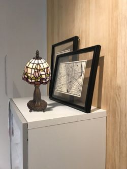 Lampada da Tavolo Serie Compatta Diametro 15cm Tiffany e Luce