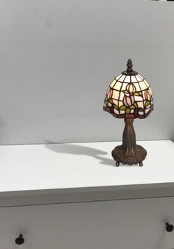 Lampada da Tavolo Serie Compatta Diametro 15cm Tiffany e Luce