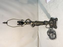 Tiffany Table Lamp with Figure Series Virginia Diameter 30cm Tiffan and Light