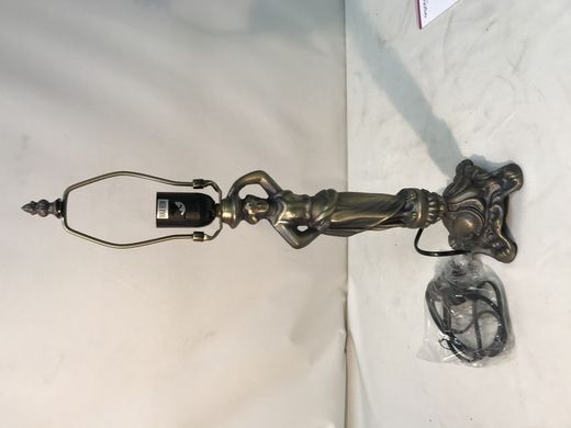 Tiffany Table Lamp with Figure Series Virginia Diameter 30cm Tiffan and Light
