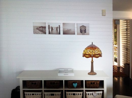 Tiffany Table Lamp Series Belle Amber Diameter 30cm Tiffan and Light