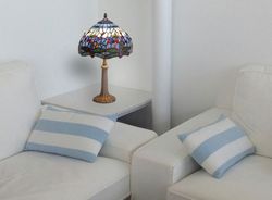 Tiffany Tischlampe Serie Belle Epoque Durchmesser 30cm Tiffan und Licht