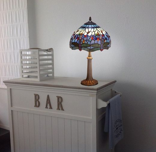 Tiffany Tischlampe Serie Belle Epoque Durchmesser 30cm Tiffan und Licht