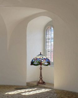 Lámpara De Sobremesa Tiffany Serie Belle Epoque Diámetro 40cm Tiffan y Luz