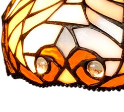 Dalí Serie Tiffany Tischlampe Durchmesser 20cm Tiffan und Licht