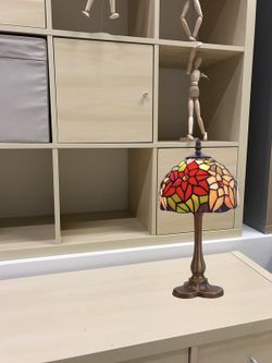 Tiffany Table Lamp Series Güell Diameter 20cm Tiffan and Light