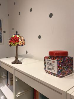 Tiffany Table Lamp Series Güell Diameter 20cm Tiffan and Light