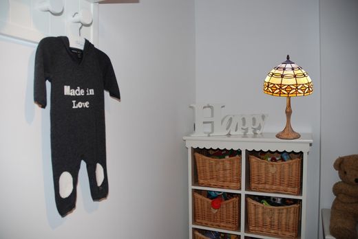 Lampada da Tavolo Tiffany Serie Avorio Diametro 30cm Tiffany e Luce