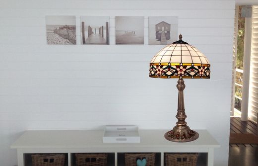 Tiffany Table Lamp Series Museum Diameter 40cm Tiffan and Light