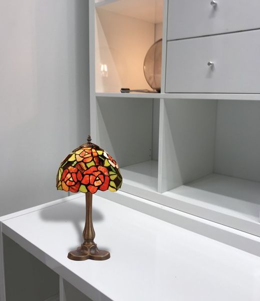 Tiffany Table Lamp Series New York Diameter 20cm Tiffan and Light