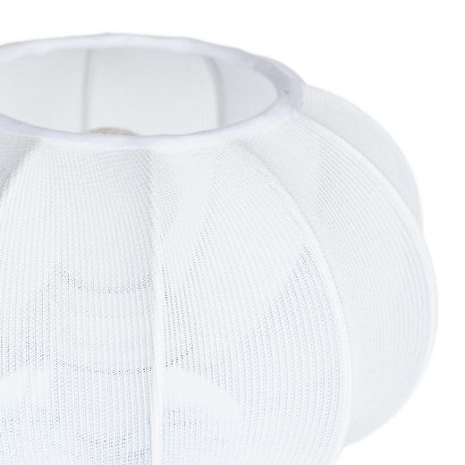 Blue crystal-fabric table lamp 21 x 21 x 22.50 cm