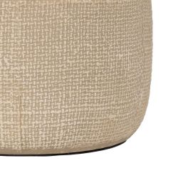 Beige ceramic table lamp, lighting, 43 x 43 x 56 cm