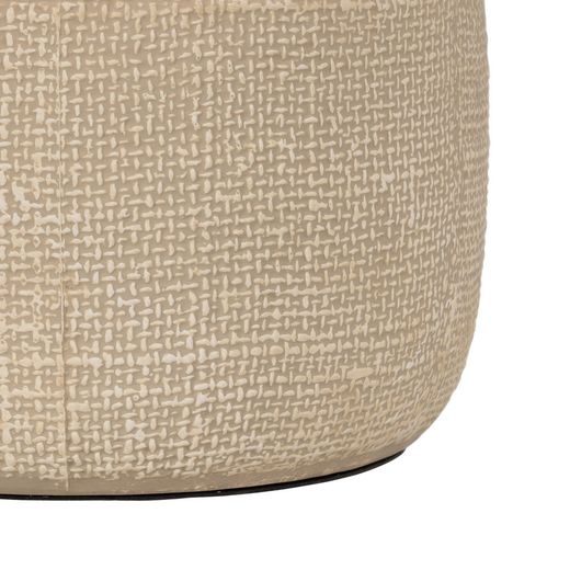 Beige ceramic table lamp, lighting, 43 x 43 x 56 cm