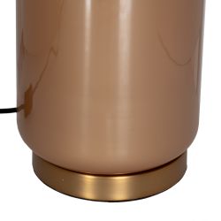 Beige golden crystal table lamp 39 x 39 x 68.50 cm