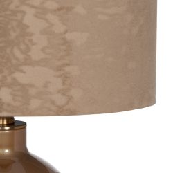 Beige golden crystal table lamp 39 x 39 x 68.50 cm