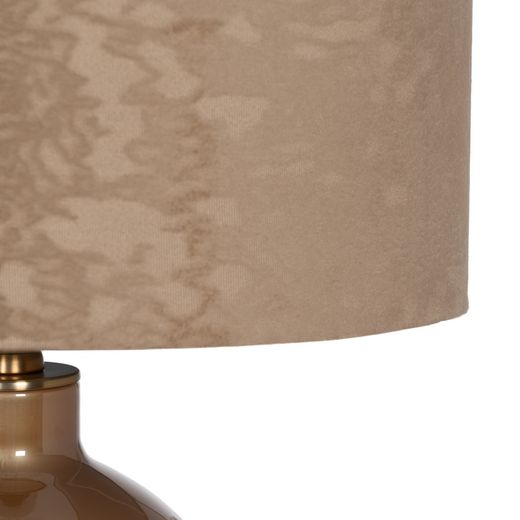 Beige golden crystal table lamp 39 x 39 x 68.50 cm