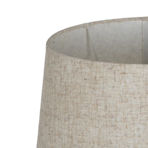Beige-silver ceramic-metal table lamp 31.50 x 31.50 x 54 cm