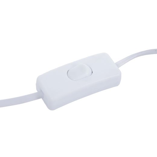 White ceramic table lamp, lighting, 35 x 20 x 50 cm