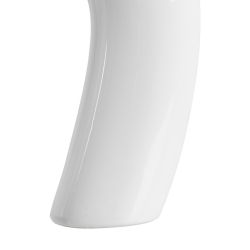 White ceramic table lamp, lighting, 35 x 20 x 50 cm