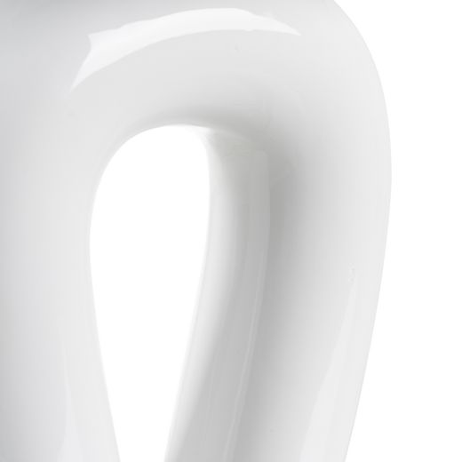 White ceramic table lamp, lighting, 35 x 20 x 50 cm