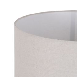 White ceramic table lamp, lighting, 38 x 38 x 58.50 cm