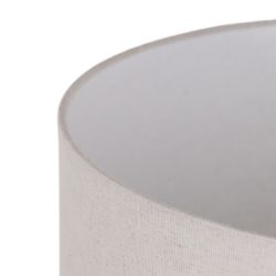 White ceramic table lamp, lighting, 38 x 38 x 67 cm
