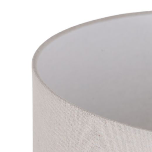 White ceramic table lamp, lighting, 38 x 38 x 67 cm