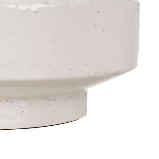 White terracotta table lamp 40 x 40 x 45.50 cm