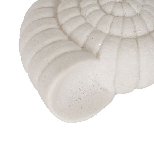 Sandstone snail table lamp 13.80 x 12 x 6 cm
