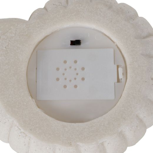 Sandstone snail table lamp 13.80 x 12 x 6 cm