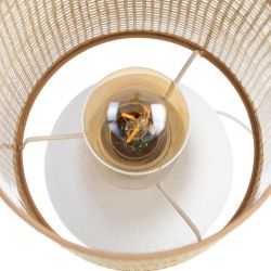 Ceramic table lamp, lighting, 15 x 15 x 28 cm