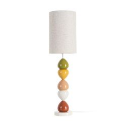 Ceramic table lamp, lighting, 22.50 x 22.50 x 84 cm