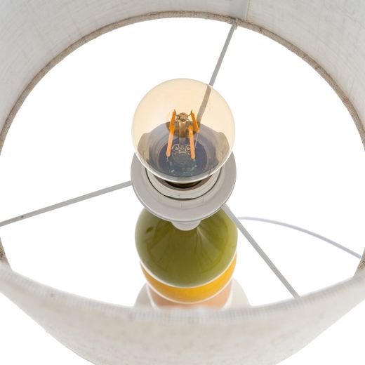 Ceramic table lamp, lighting, 22.50 x 22.50 x 84 cm