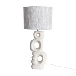 Ceramic table lamp, lighting, 28 x 28 x 60 cm