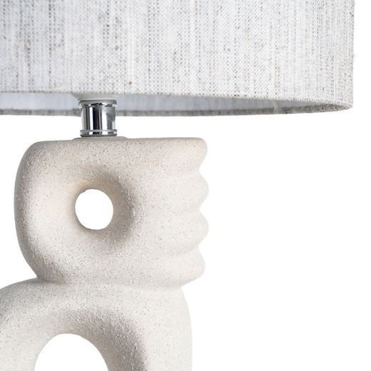 Ceramic table lamp, lighting, 28 x 28 x 60 cm