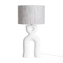 Ceramic table lamp, lighting, 30 x 30 x 57 cm