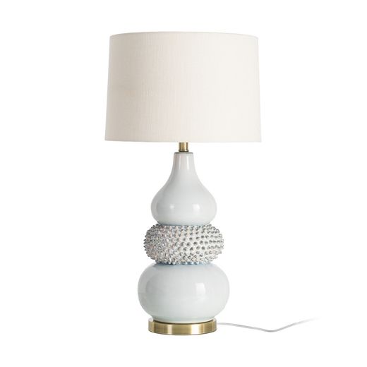 Ceramic table lamp, lighting, 41 x 41 x 76 cm