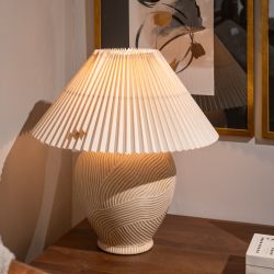 Ceramic table lamp, lighting, 52 x 52 x 58 cm