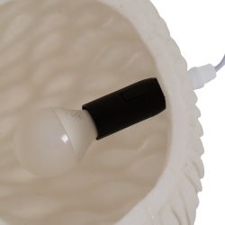 Coral sandstone table lamp 27.50 x 27.50 x 22.80 cm