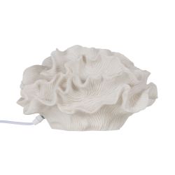 Coral sandstone table lamp 30 x 24.50 x 17.80 cm