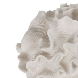 Coral sandstone table lamp 30 x 24.50 x 17.80 cm