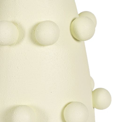 Cream metal-ceramic table lamp 38 x 38 x 72 cm