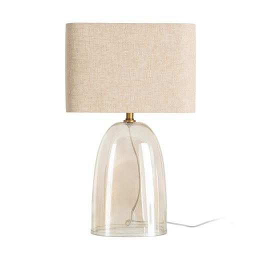 Crystal table lamp, lighting, 41 x 25 x 66 cm