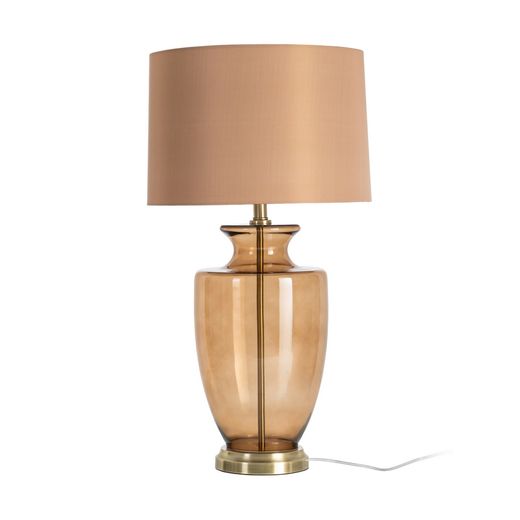Crystal table lamp, lighting, 41 x 41 x 75 cm