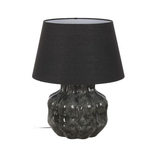 Ceramic grey table lamp, lighting, 50 x 50 x 62.50 cm
