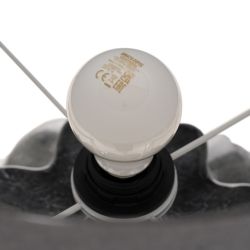 Ceramic grey table lamp, lighting, 50 x 50 x 62.50 cm